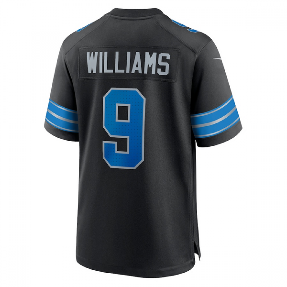 Jameson Williams Detroit Lions Nike 2nd Alternate Vapor F.U.S.E. Limited Jersey - Black-GridironStore